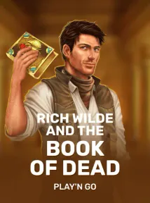 Book of Dead cover from the Play'n GO catalogue at Lucky Vibe Casino